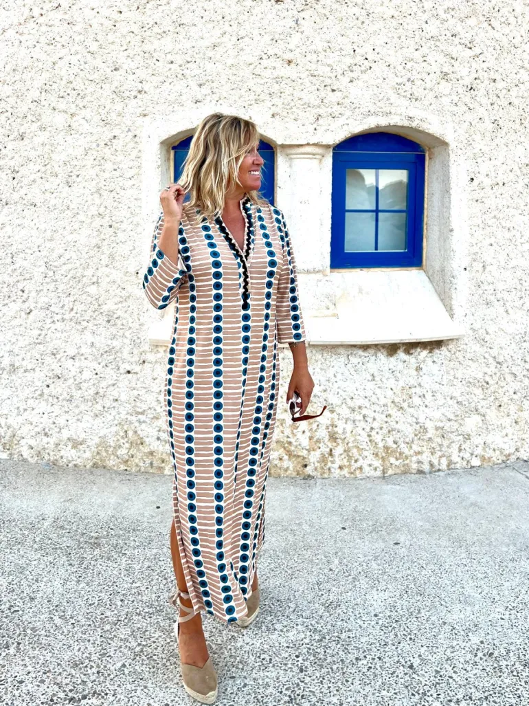 Vestido Praga blue