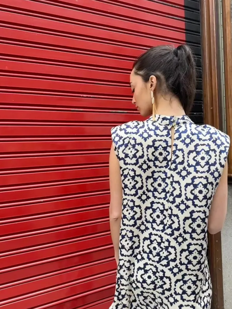 Vestido Siena azul