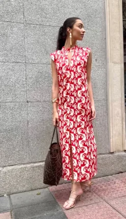 Vestido Siena rojo