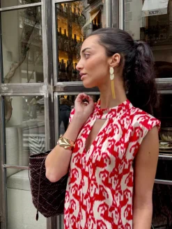 Vestido Siena rojo